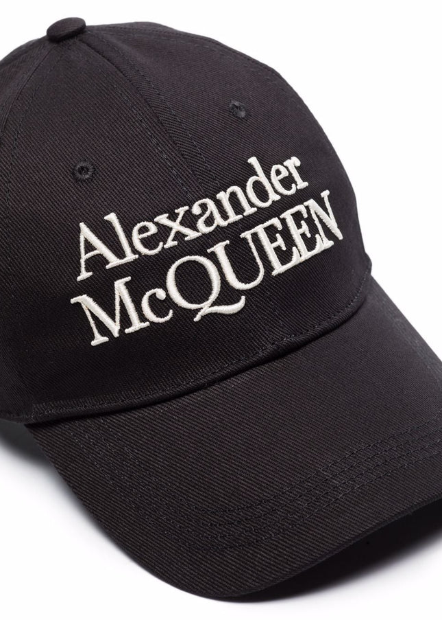 Alexander McQueen Hats Black