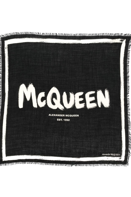 Alexander McQueen Scarfs Black