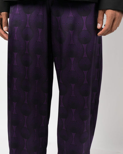 OZWALD BOATENG Trousers Purple