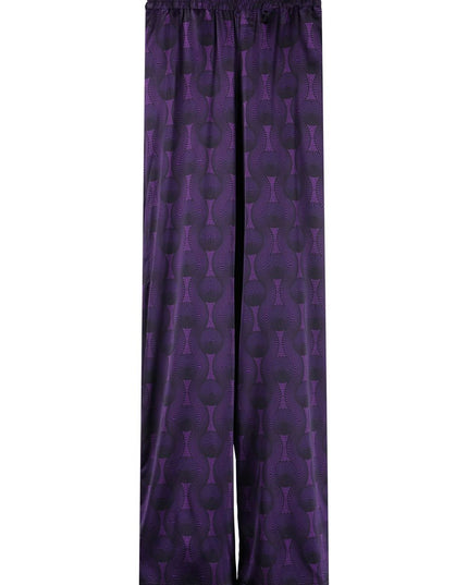 OZWALD BOATENG Trousers Purple