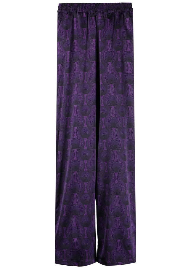 OZWALD BOATENG Trousers Purple