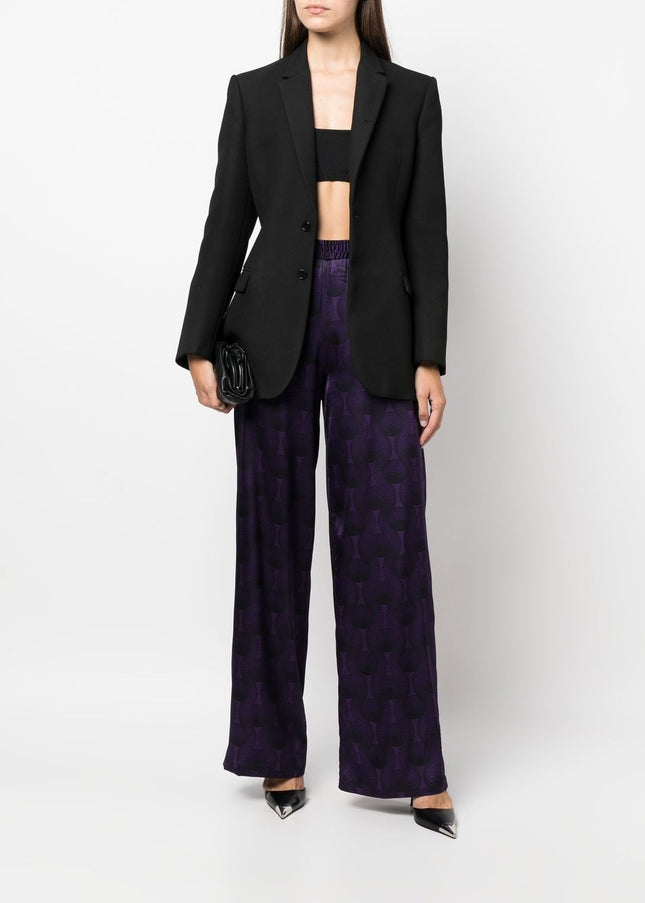 OZWALD BOATENG Trousers Purple