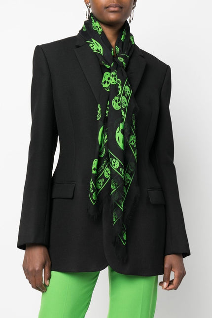 Alexander McQueen Scarfs Black