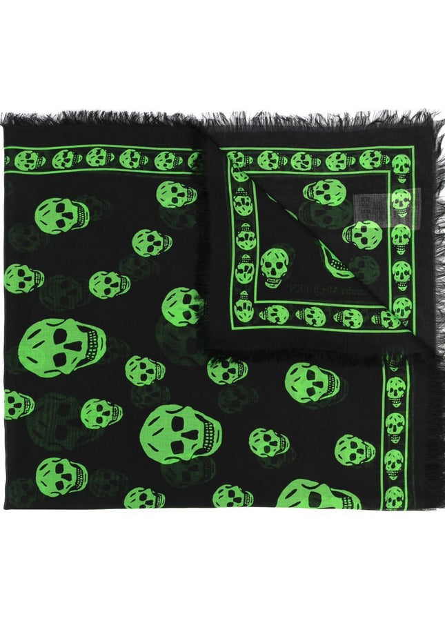 Alexander McQueen Scarfs Black