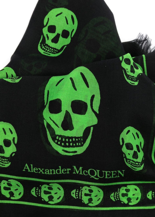 Alexander McQueen Scarfs Black