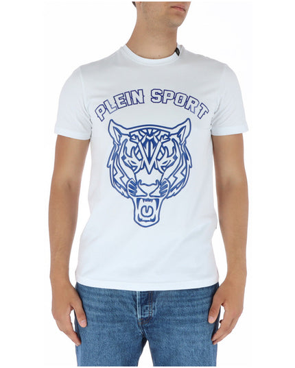 Plein Sport Men T-Shirt-Clothing T-shirts-Plein Sport-white-S-Urbanheer