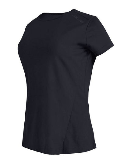 Women’s Short Sleeve T-Shirt Joluvi Runplex Black-Sports | Fitness > Sports material and equipment > Sports t-shirts-Joluvi-Urbanheer