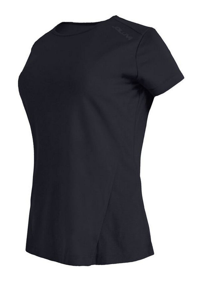 Women’s Short Sleeve T-Shirt Joluvi Runplex Black-Sports | Fitness > Sports material and equipment > Sports t-shirts-Joluvi-Urbanheer