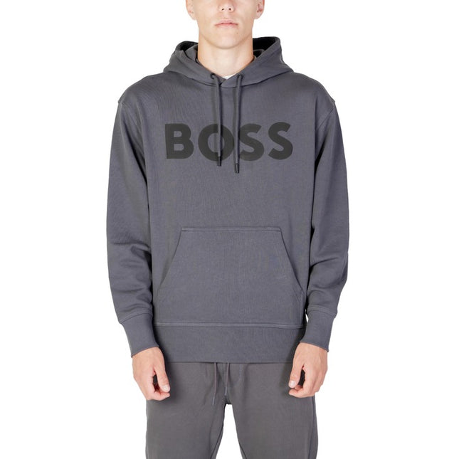 Boss Men Sweatshirts-Clothing - Men-Boss-grey-S-Urbanheer