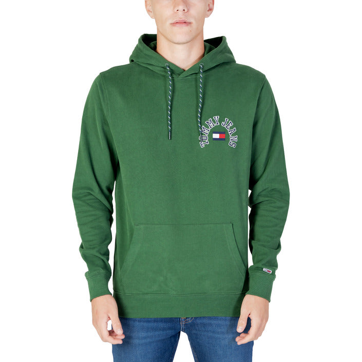 Tommy Hilfiger Jeans Men Sweatshirts-Tommy Hilfiger Jeans-green-S-Urbanheer