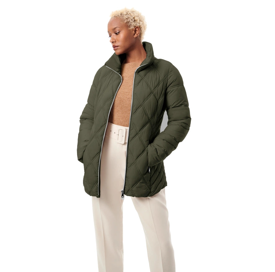 Mix Quilt Puffer Jacket Fig Leaf-Jacket-Bernardo-Urbanheer