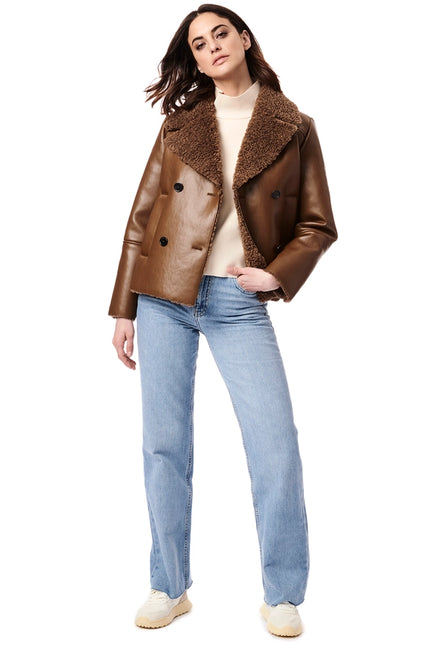 Faux Sherpa Db Jacket-Jacket-Bernardo-Urbanheer