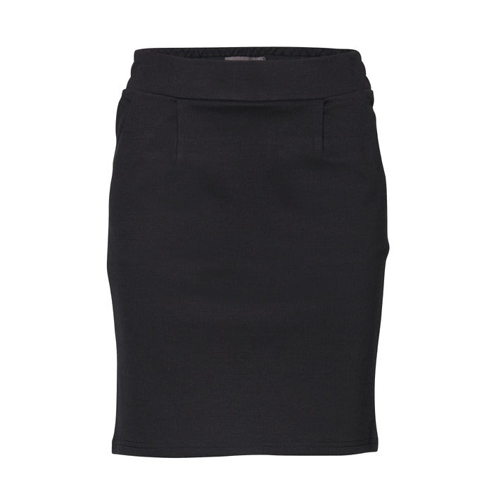 Ichi Women Skirt-Clothing Skirt-Ichi-black-XS-Urbanheer