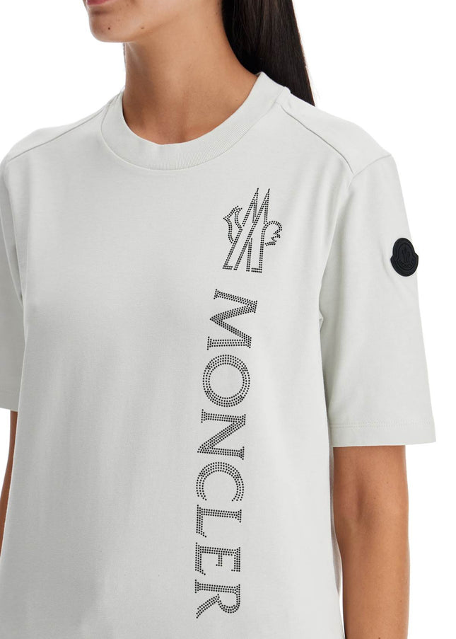 Moncler textured logo t-shirt