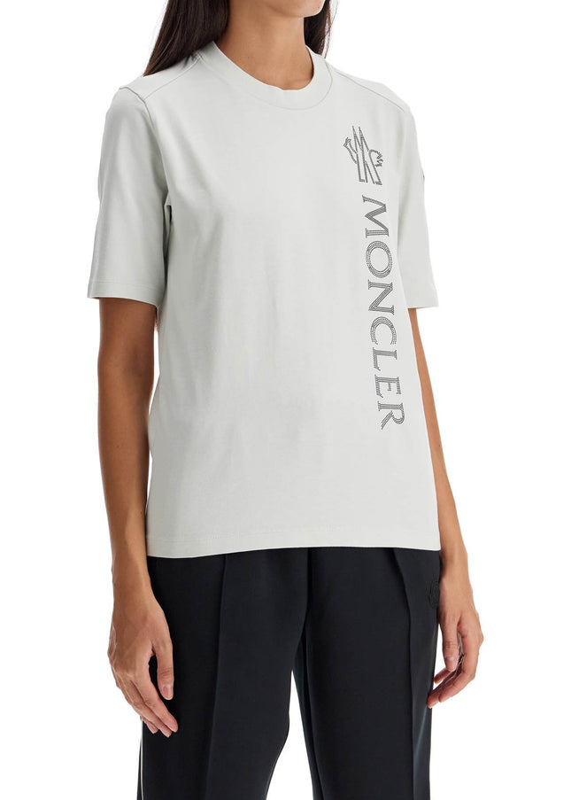 Moncler textured logo t-shirt