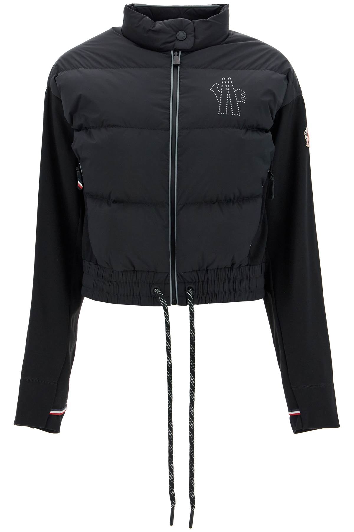 Moncler Grenoble technical jersey down jacket