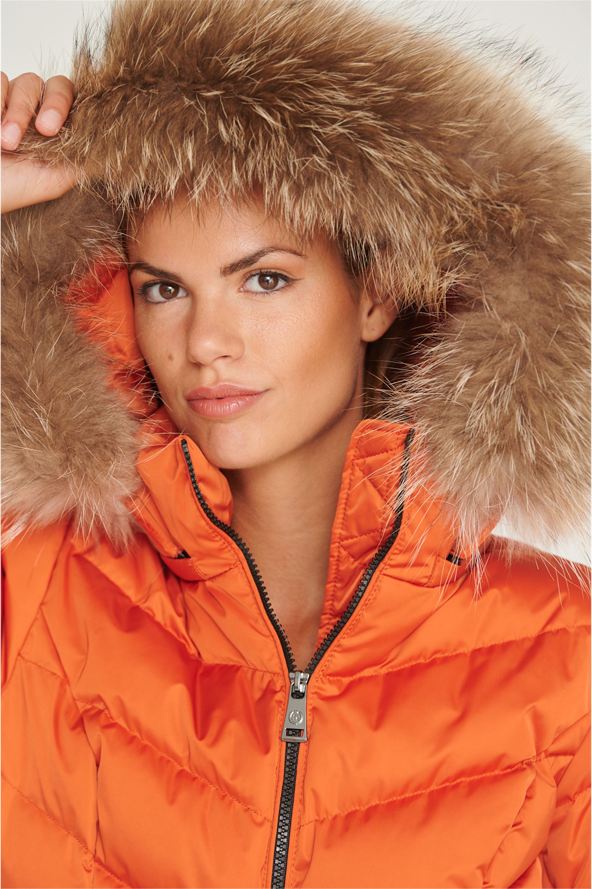 Lena Halley Lightweight Women Puffer Jacket-Clothing - Women-Henry Arroway-NARANJA-XS-Urbanheer