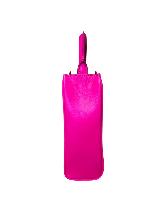 Hot Pink Gem-Bag-DELLALUNA-18.5x17x6 cm-Urbanheer