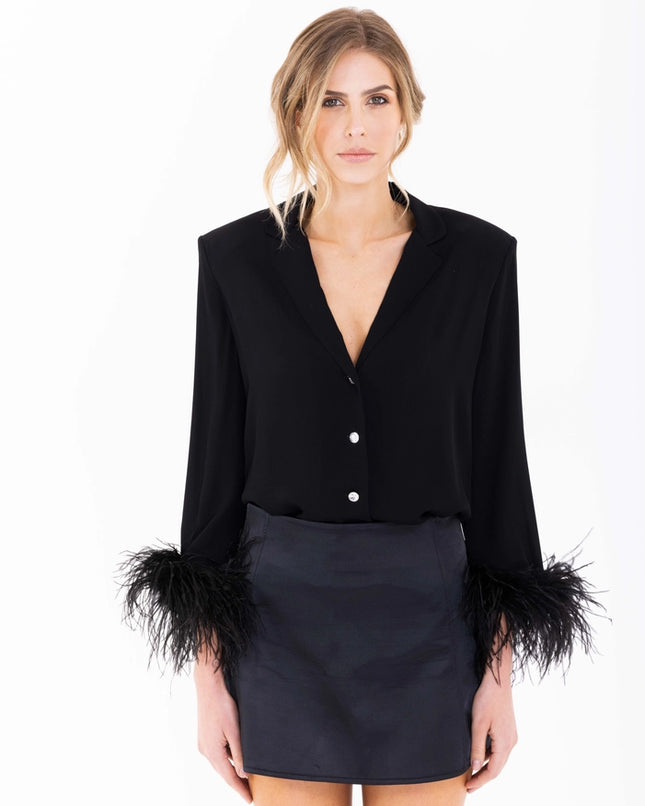 Black Iris-SHIRT-Giulia De Leonardi Couture-S-Urbanheer