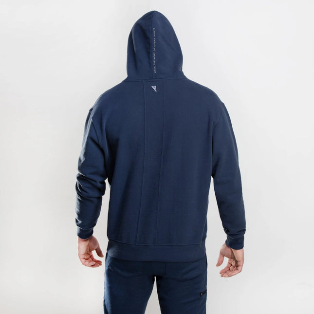 Men’S Zintex Workout Hoodie - Midnight-Hoodie-Nonzero Gravity-Urbanheer