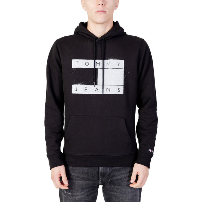 Tommy Hilfiger Jeans Men Sweatshirts-Tommy Hilfiger Jeans-black-S-Urbanheer