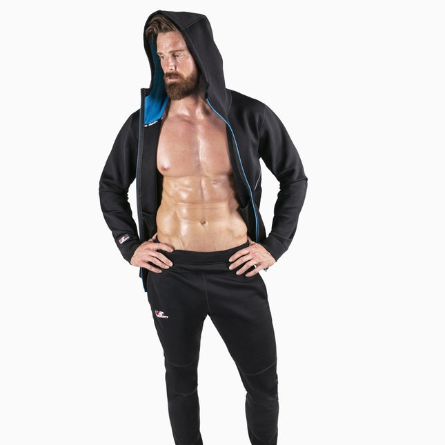 Men’S Sauna Jacket/Jogger Combo-Jacket/Jogger Combo-Urbanheer-2XS-Jogger-Urbanheer