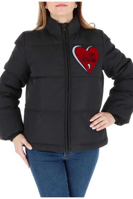 Love Moschino Women Jacket-Love Moschino-black-40-Urbanheer