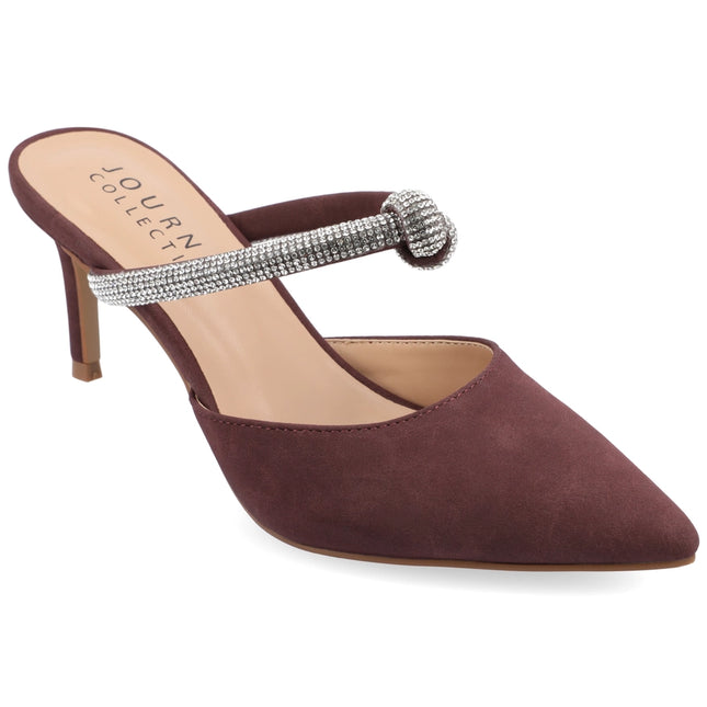 Journee Collection Women's Lunna Pump-Shoes Pumps-Journee Collection-5.5-Wine-Urbanheer