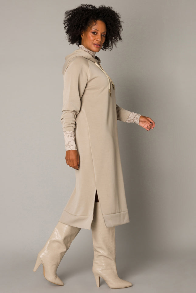 Emma luxuriously soft fabric and a practical hood-Dresses-Yest-Urbanheer