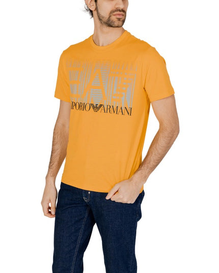 Ea7 Men T-Shirt-Clothing T-shirts-Ea7-yellow-S-Urbanheer