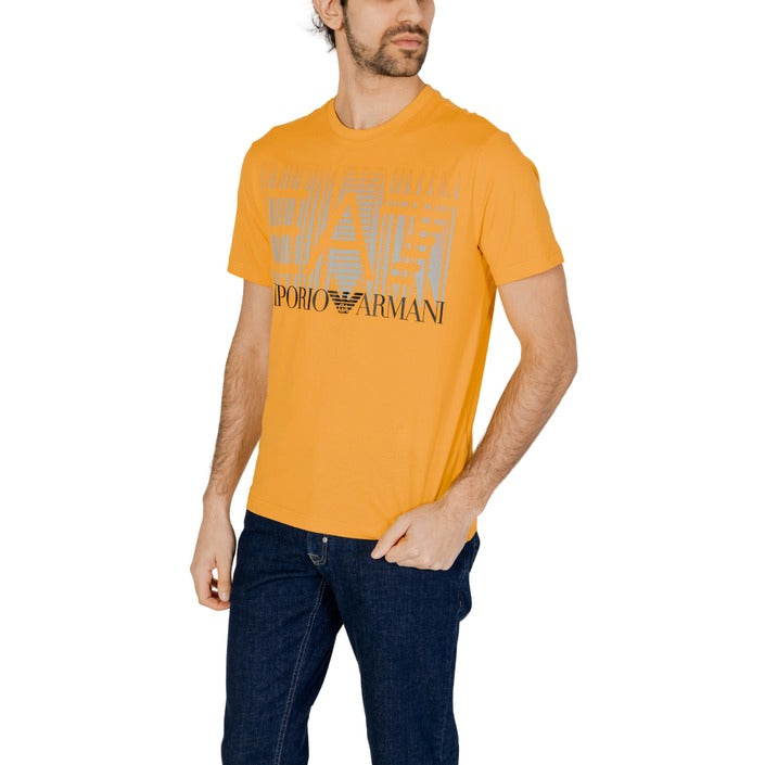 Ea7 Men T-Shirt-Clothing T-shirts-Ea7-yellow-S-Urbanheer