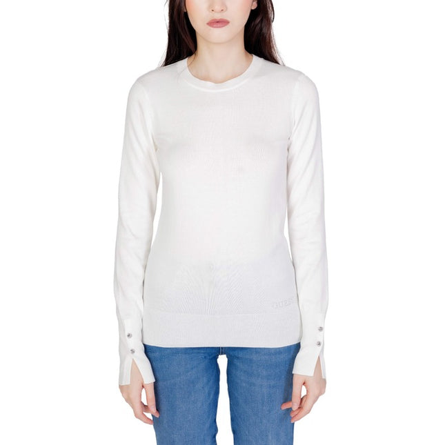 Guess Women Knitwear-Guess-white-XS-Urbanheer