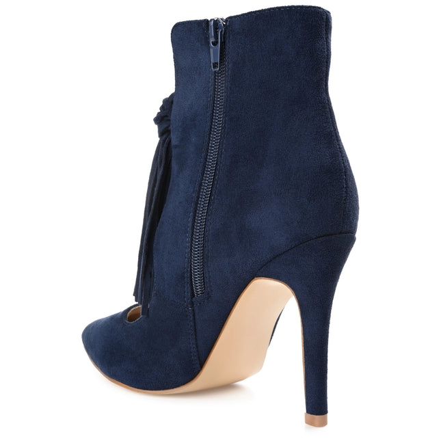 Journee Collection Women's Tru Comfort Foam™ Cameron Bootie Navy-Bootie-Journee Collection-Urbanheer