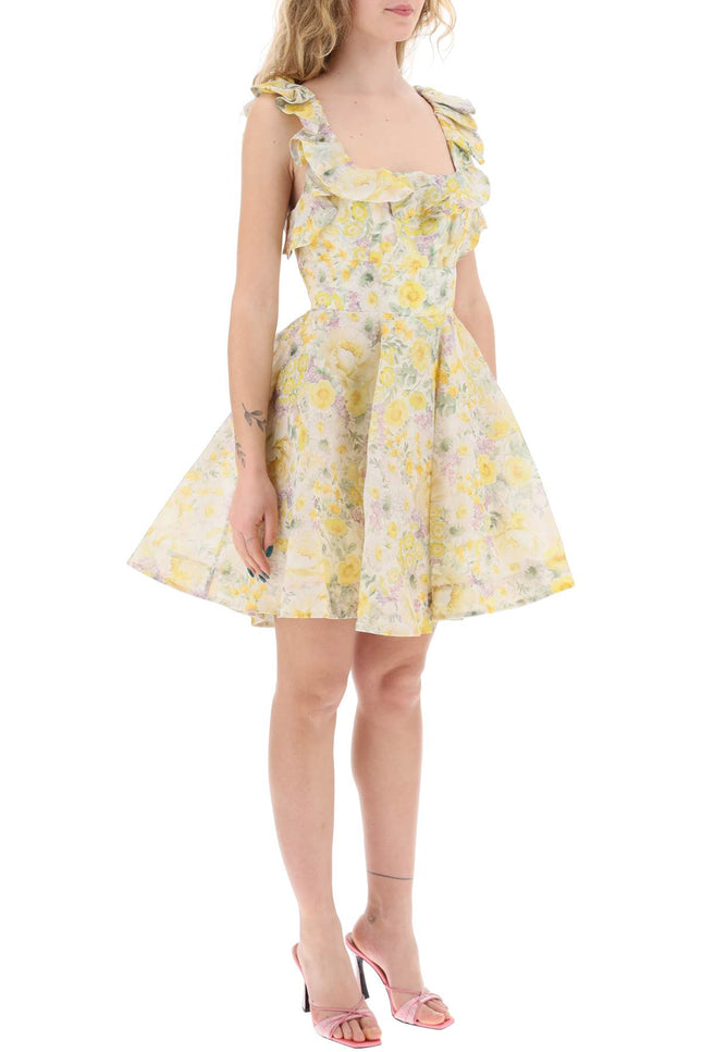 Zimmermann "mini harmony floral organza dress"-Dress-Zimmermann-Urbanheer