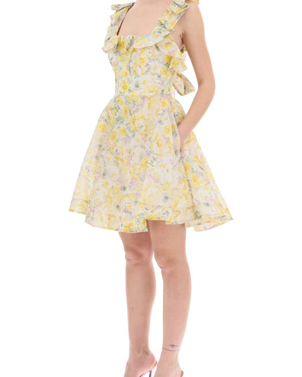 Zimmermann "mini harmony floral organza dress"-Dress-Zimmermann-Urbanheer