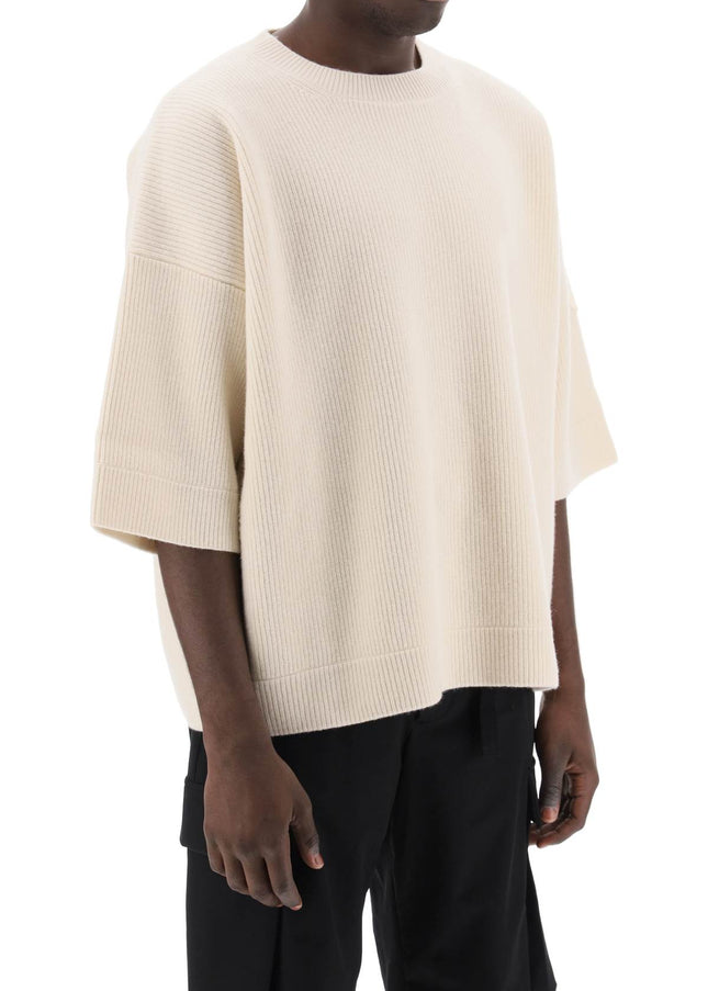 Moncler X Roc Nation By Jay-Z Short-Sleeved Wool Sweater-Moncler X ROC NATION BY JAY-Z-Urbanheer