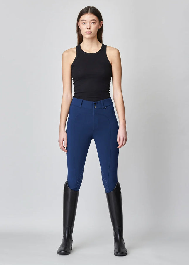 High-Rise Compression Breeches Navy-Breeches-Yagya-Navy-XXS-Urbanheer