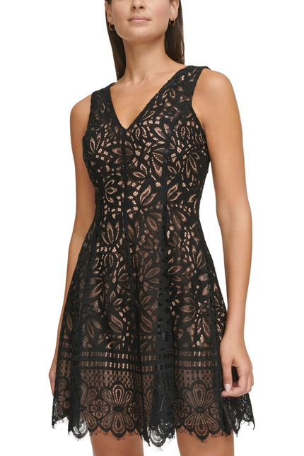 Tory deals Burch corded lace dress size 8