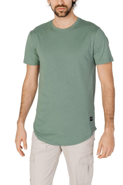 Only & Sons Men T-Shirt-Clothing T-shirts-Only & Sons-green-S-Urbanheer