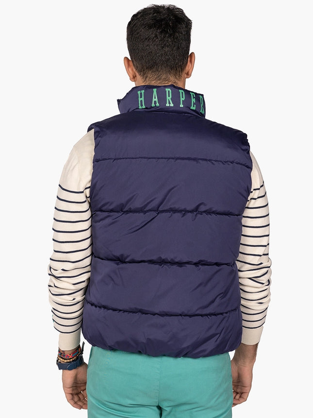 Riviera Vest Navy Blue