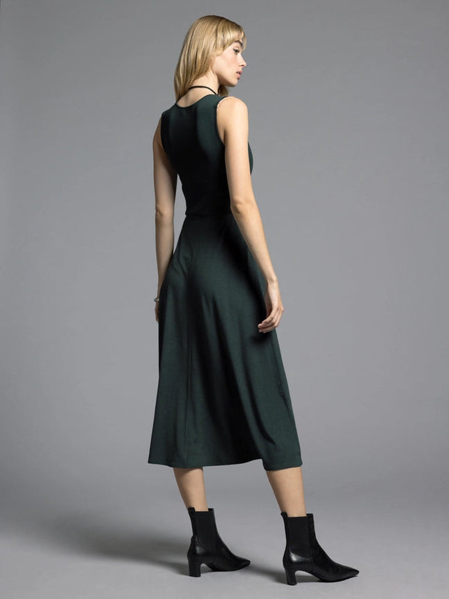 A Line Dress - Ariana Dress  DEEP FOREST