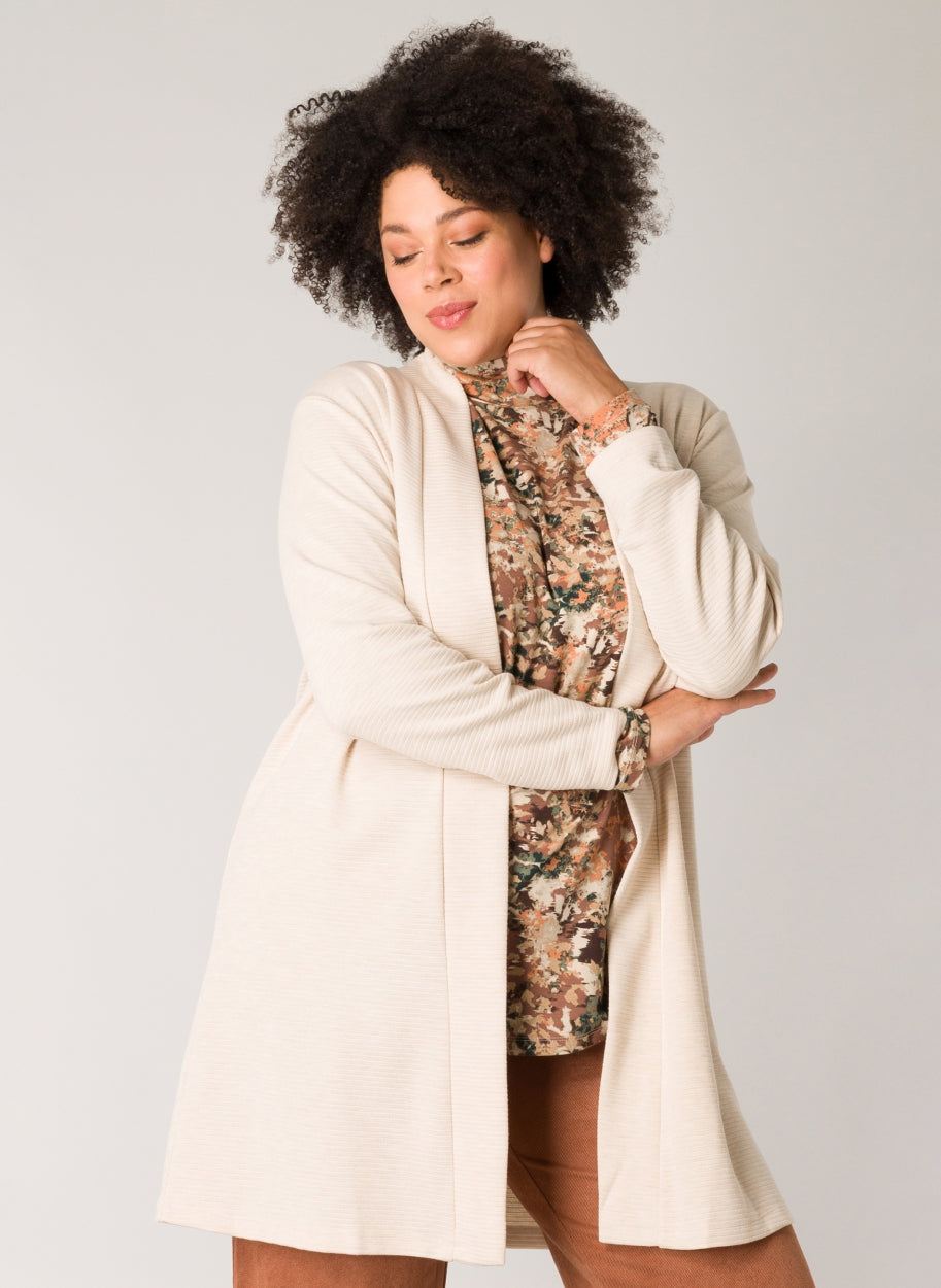 Rhiannon Open Front Cardigan-Cardigans-YESTA-Urbanheer