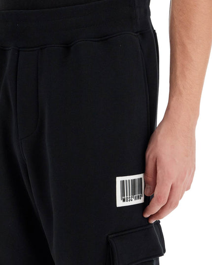 Moschino barcode jogging pants