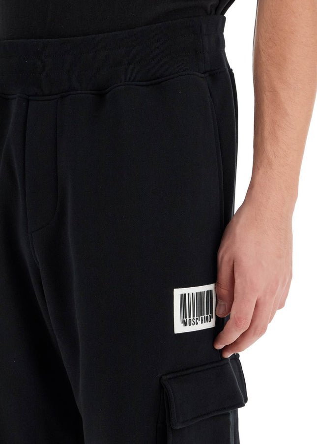 Moschino barcode jogging pants