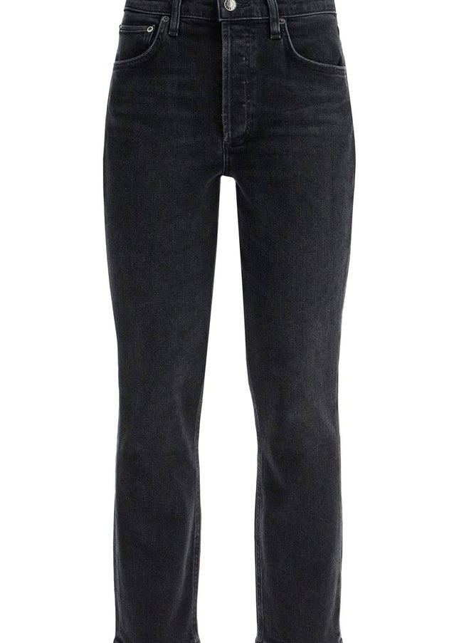 Agolde riley cropped jeans