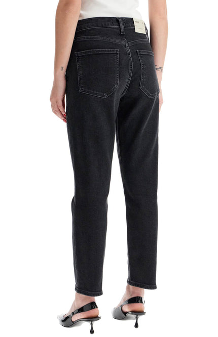 Agolde cropped riley jeans by