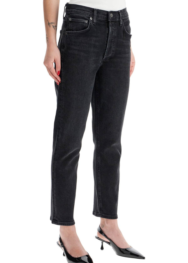 Agolde riley cropped jeans