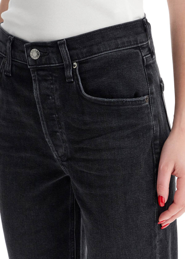 Agolde riley cropped jeans