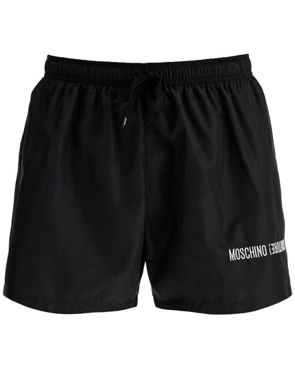 Moschino embroidered sea boxer shorts