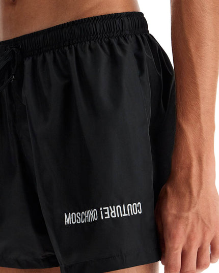 Moschino embroidered sea boxer shorts